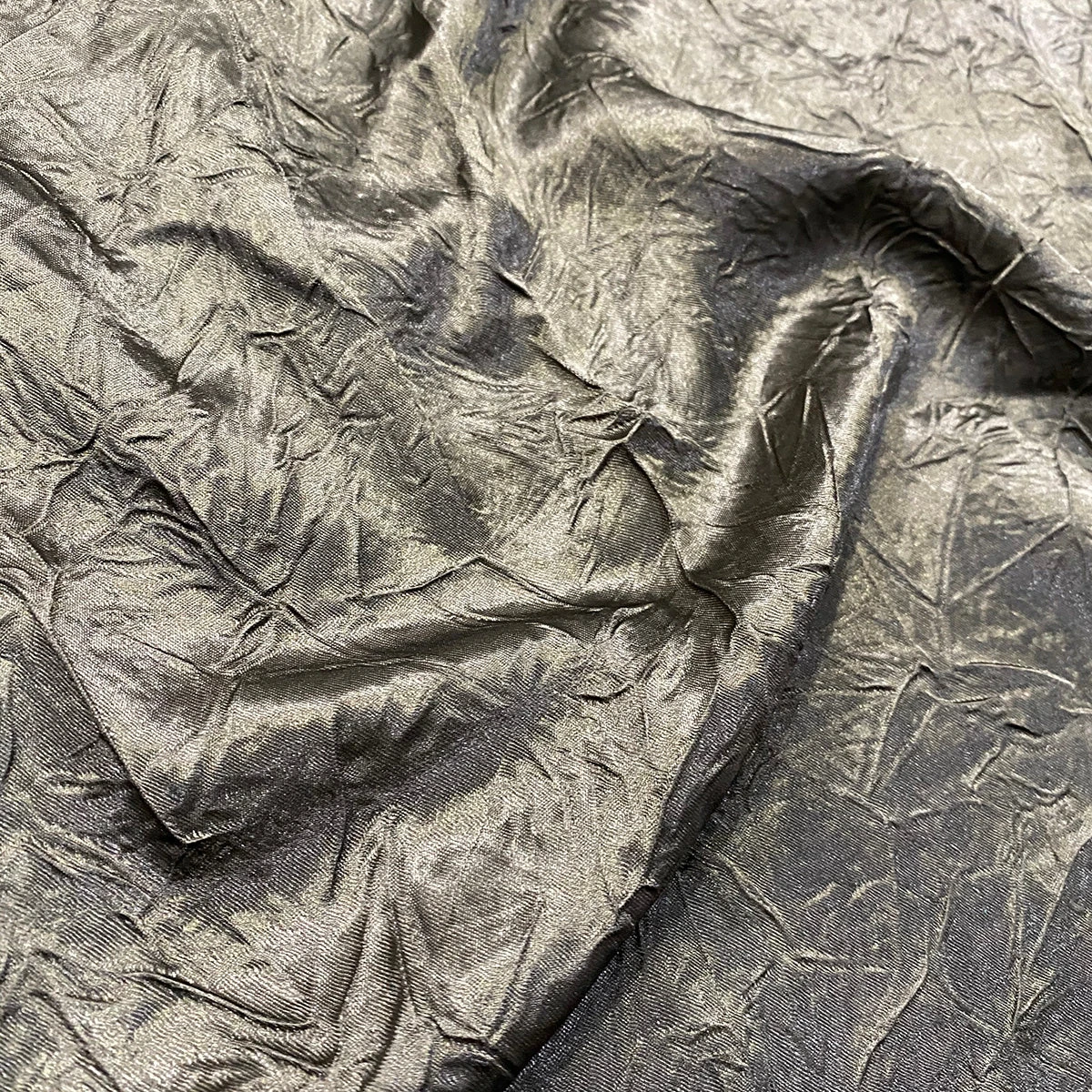 150pcs - Crush Satin (Bichon) Table Runner 14"x108" - Charcoal 3 150pcs - Crush Satin (Bichon) Table Runner 14"x108" - Charcoal - Image 3