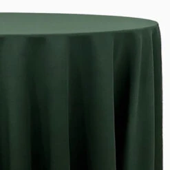 Scuba (Wrinkle-Free) Table Linen In Hunter Green
