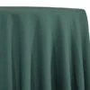 Premium Poly (Poplin) Table Linen In Hunter Green 1235