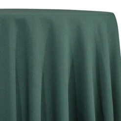 Premium Poly (Poplin) Table Linen In Hunter Green 1235