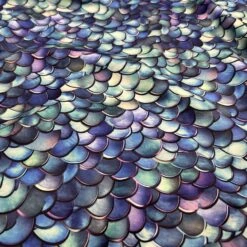 Mermaid (Poly Print) Table Runner In Azure -Urquid Linen Shop IMG 4891 c6f1c44e 4162 4112 ae1c debf9d936a1c