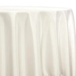 1pc - Lamour (Dull) Satin Table Linen In Ivory 1111 (90"x156" Banquet)