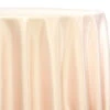 1pc - Lamour (Dull) Satin Table Linen In Ivory 1114 (132" Round)