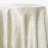 Crush Satin (Bichon) Table Linen In Ivory 112