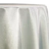 1pc - Luxury Satin Table Linen In Ivory (132" Round)