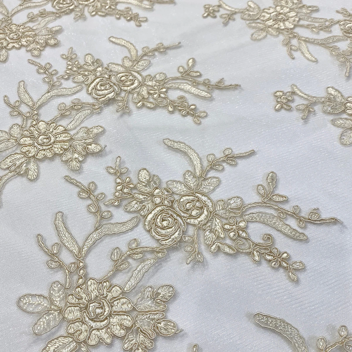 Laylani Lace Table Linen In Ivory 2 Laylani Lace Table Linen In Ivory - Image 2