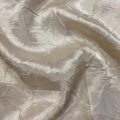 Crush Satin (Bichon) Table Linen In Ivory 112 -Urquid Linen Shop Ivory 9 1200 13e9be38 20a3 42e5 8c2c 4ebead4973a5