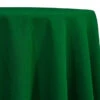 Premium Poly (Poplin) Table Linen In Kelly Green 1260