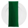 Premium Poly (Poplin) Table Napkin In Kelly Green 1260