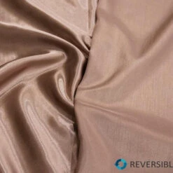 1pc - Shantung Satin (Reversible) Table Linen In Khaki (120" Round) -Urquid Linen Shop Khakicopy