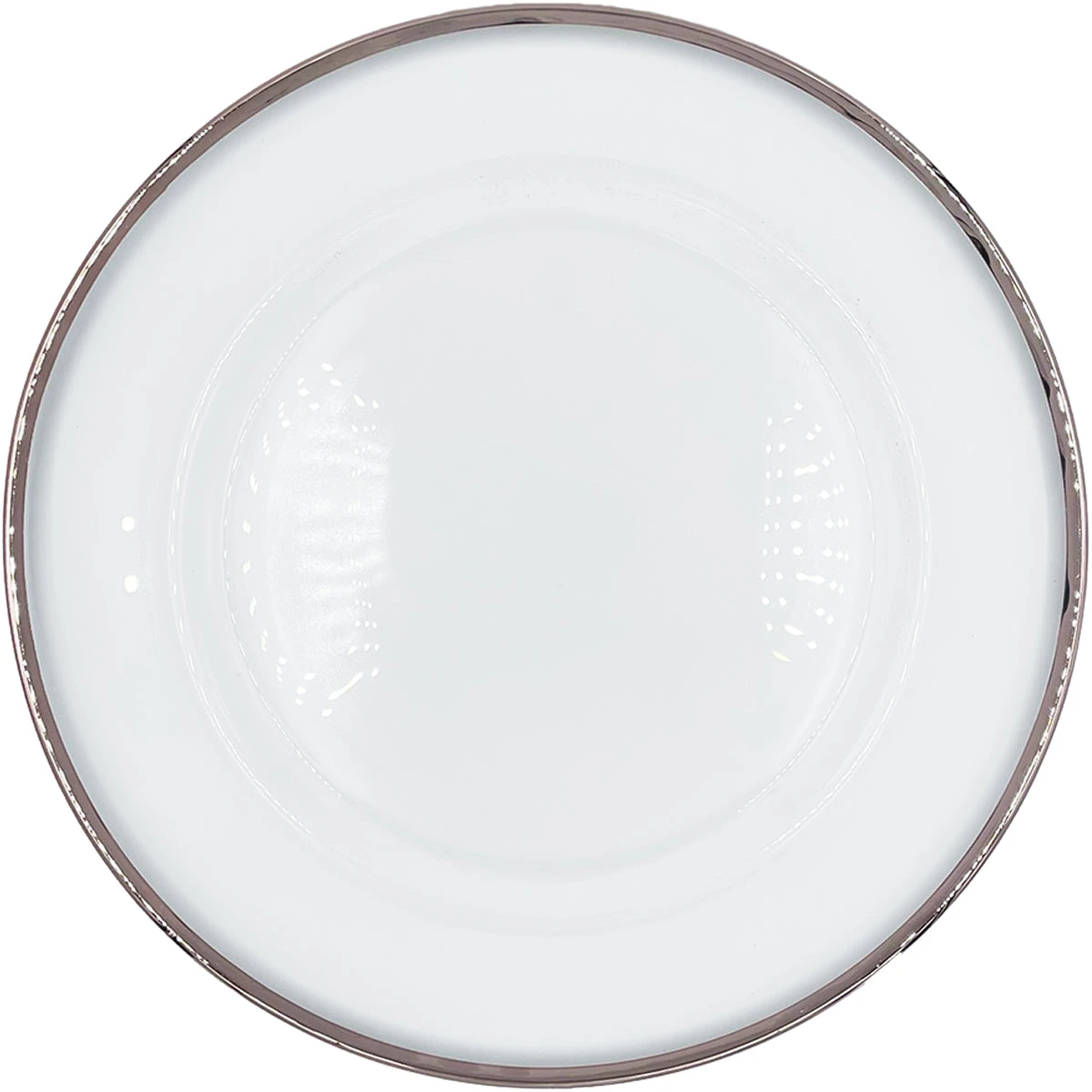Klasik - Glass Charger Plate In Rose Gold (Item # 0241) 1 Klasik - Glass Charger Plate In Rose Gold (Item # 0241)