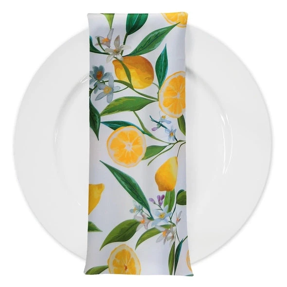 Lemon (Poly Print) Table Napkin 1 Lemon (Poly Print) Table Napkin