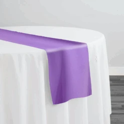 Scuba (Wrinkle-Free) Table Runner In Lilac 1174