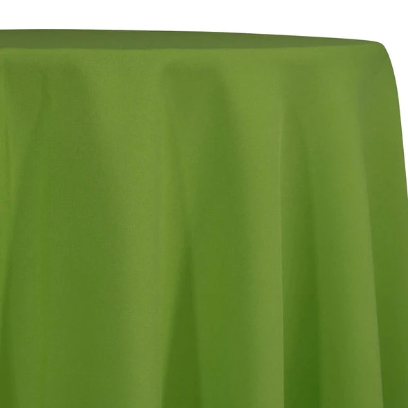 1pc - Premium Poly (Poplin) Table Linen In Lime 1184 (120" Round) 1 1pc - Premium Poly (Poplin) Table Linen In Lime 1184 (120" Round)