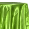 1pc. - Bridal Satin Table Linen In Lime Green 38 (120" Round)