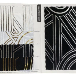 Luxor (Metallic Print) Table Linen In White And Gold -Urquid Linen Shop LuxorMetallicPrint e1253067 2982 4d8d 9ccf cc82e1e72cd0