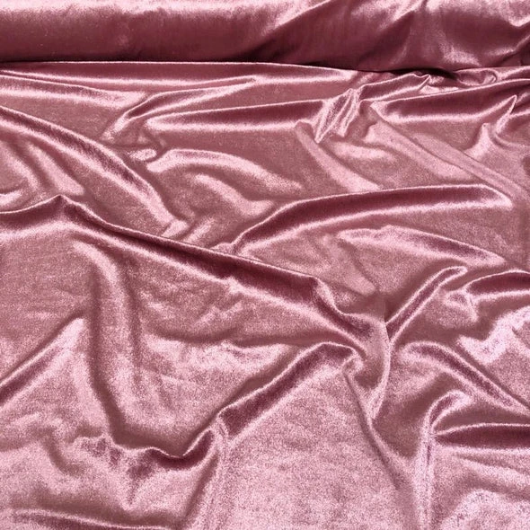Lush Velvet Table Linen In Mauve 2 Lush Velvet Table Linen In Mauve - Image 2