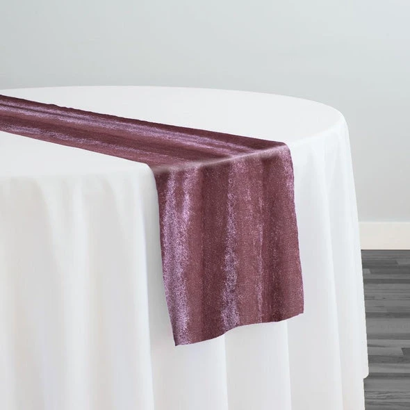 Lush Velvet Table Runner In Mauve 1 Lush Velvet Table Runner In Mauve