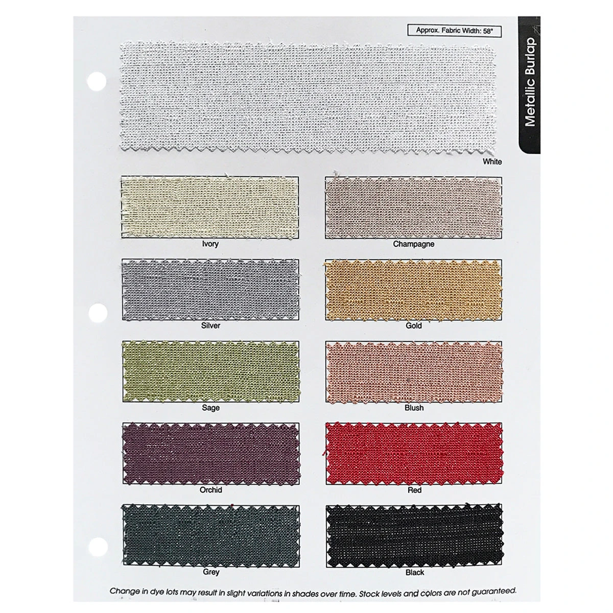 1pc - Metallic Burlap Table Linen 92"x158" Banquet - Silver/Silver 14 1pc - Metallic Burlap Table Linen 92"x158" Banquet - Silver/Silver - Image 14