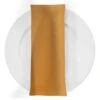 Premium Poly (Poplin) Table Napkin In Mustard 1340