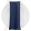 Premium Poly (Poplin) Table Napkin In Navy 1245