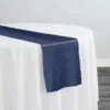 Premium Poly (Poplin) Table Runner In Navy 1245