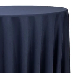 Scuba (Wrinkle-Free) Table Linen In Navy