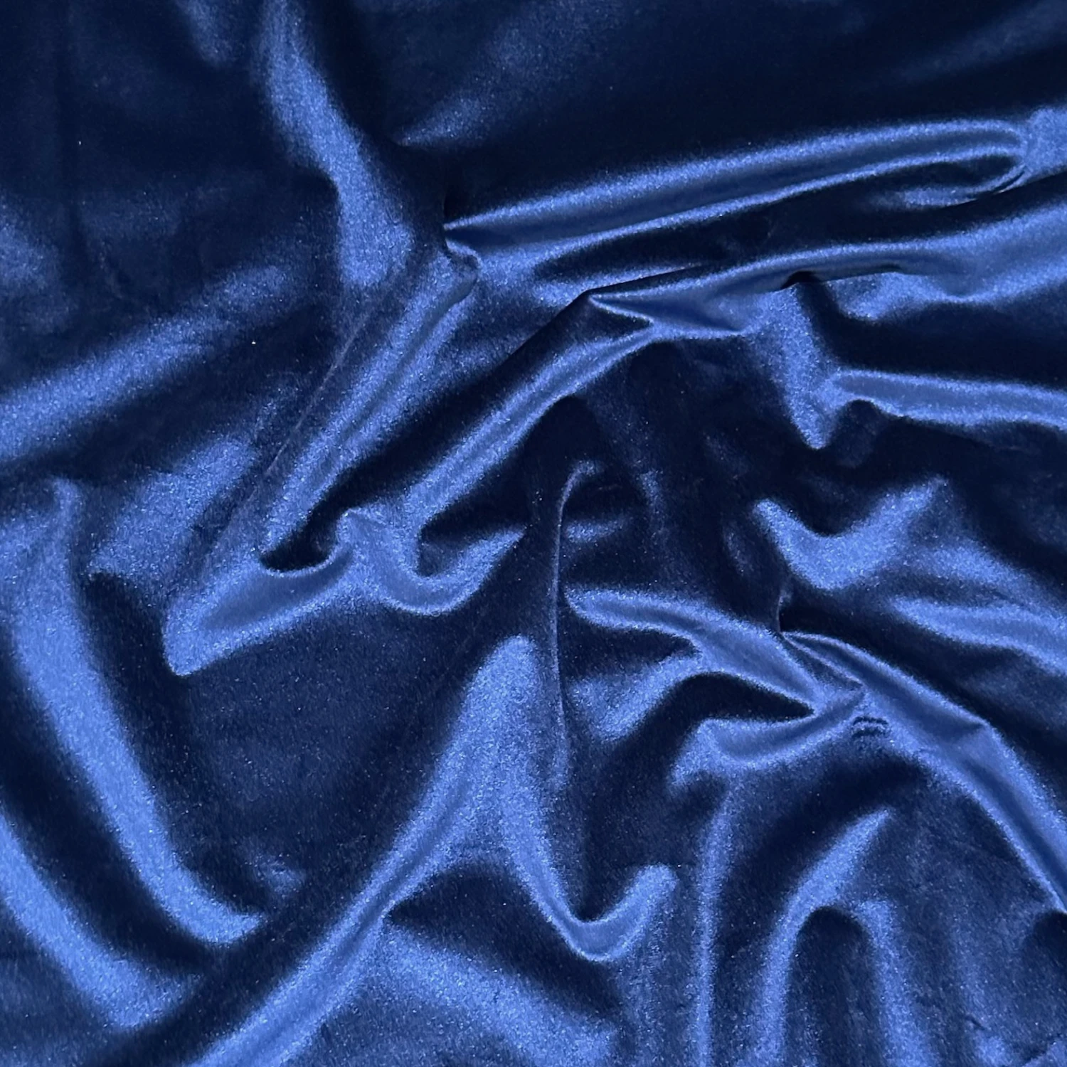 10pcs - Luxury Plush Velvet Table Runner 14"x120" - Navy 2 10pcs - Luxury Plush Velvet Table Runner 14"x120" - Navy - Image 2