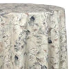 Floral Dusk (Poly Print) Table Linen In Ivory