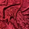 Panne (Crush) Velvet Table Napkin In Burgundy