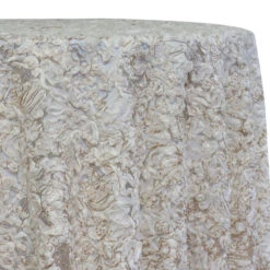 Patina Sheer Table Linen In Ivory