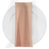 Premium Poly (Poplin) Table Napkin In Peach 1176