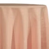 1pc. - Premium Poly (Poplin) Table Linen In Peach 1177 (120" Round)