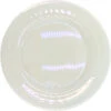 Pearla - Glass Charger Plate In White (Item # 1402)