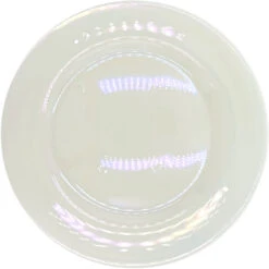 Pearla - Glass Charger Plate In White (Item # 1402)