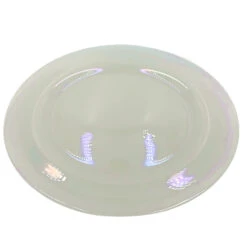 Pearla - Glass Charger Plate In White (Item # 1402) 5 Pearla - Glass Charger Plate In White (Item # 1402) -Urquid Linen Shop PearlaWhite3