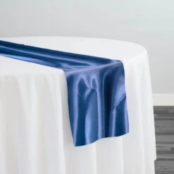 Bridal Satin Table Runner In Perry 31