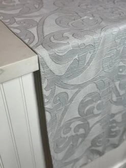 1pc - Classic Jacquard Table Linen 132" Round - White 13 1pc - Classic Jacquard Table Linen 132" Round - White -Urquid Linen Shop PhotoJan162023 33830PM