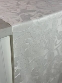Classic Jacquard Table Linen In Ivory 13 Classic Jacquard Table Linen In Ivory -Urquid Linen Shop PhotoJan162023 34542PM