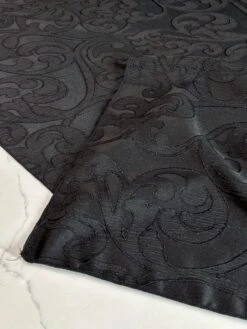 1pc. - Classic Jacquard Table Linen In Black (108"x156" Banquet) 13 1pc. - Classic Jacquard Table Linen In Black (108"x156" Banquet) -Urquid Linen Shop PhotoJan162023 34947PM