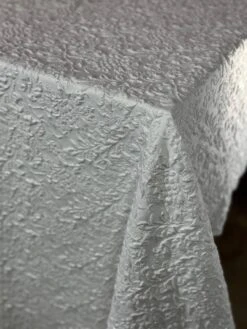 Lucia Jacquard Table Linen In White 12 Lucia Jacquard Table Linen In White -Urquid Linen Shop PhotoJan172023 23908PM