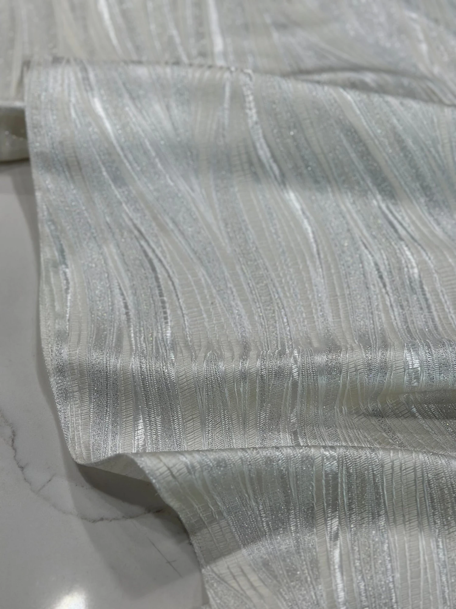 Allure Jacquard Table Linen In Ivory 7 Allure Jacquard Table Linen In Ivory - Image 7