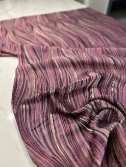 1pc - Allure Jacquard Table Linen In Mauve (132" Round) -Urquid Linen Shop PhotoJan192023 22042PM