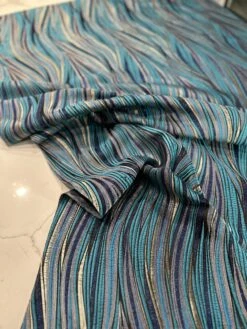 Allure Jacquard Table Linen In Blue -Urquid Linen Shop PhotoJan192023 22348PM 1