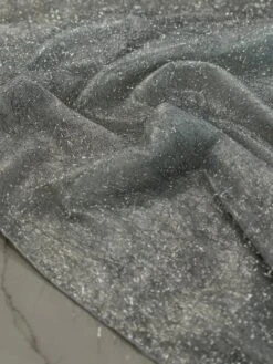 1pc - String Metallic Table Linen In White And Silver (132" Round) 16 1pc - String Metallic Table Linen In White And Silver (132" Round) -Urquid Linen Shop PhotoJan192023 24747PM