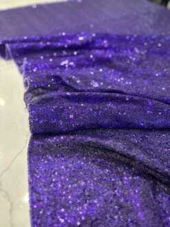 1pc - Glitz Sequins Table Linen In Purple (132" Round) -Urquid Linen Shop PhotoJan202023 121523PM