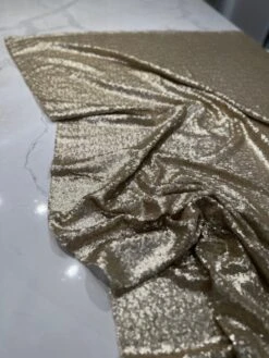 1pc - Glitz Sequins Table Linen 132" Round - Champagne 18 1pc - Glitz Sequins Table Linen 132" Round - Champagne -Urquid Linen Shop PhotoJan202023 121835PM