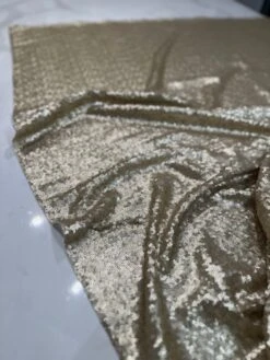 1pc - Glitz Sequins Table Linen 132" Round - Champagne 19 1pc - Glitz Sequins Table Linen 132" Round - Champagne -Urquid Linen Shop PhotoJan202023 121914PM