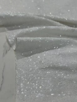 2pcs - Glitz Sequins Table Linen In White (132" Round) -Urquid Linen Shop PhotoJan202023 122033PM