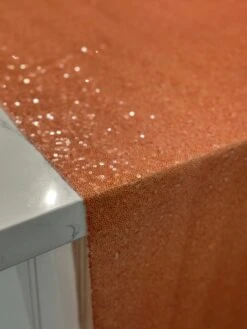 1pc - Glitz Sequins Table Linen In Peach (52"x52") -Urquid Linen Shop PhotoJan202023 15158PM